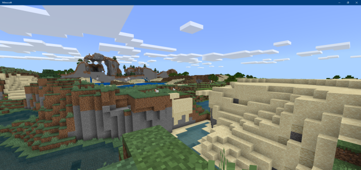Panoramic World Minecraft Pe Maps