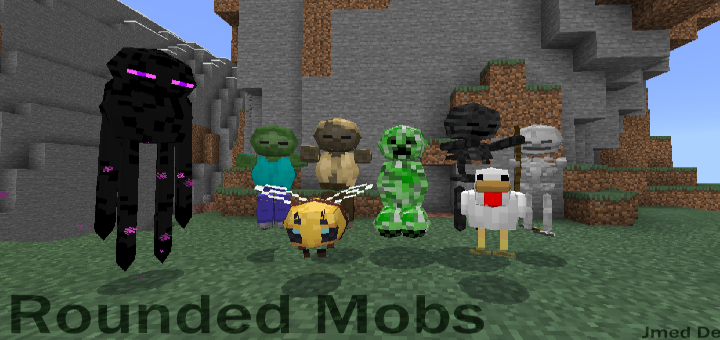 Rounded Mobs Cursed Texture Pack Minecraft Pe Texture Packs - roblox fps boost pack 2020