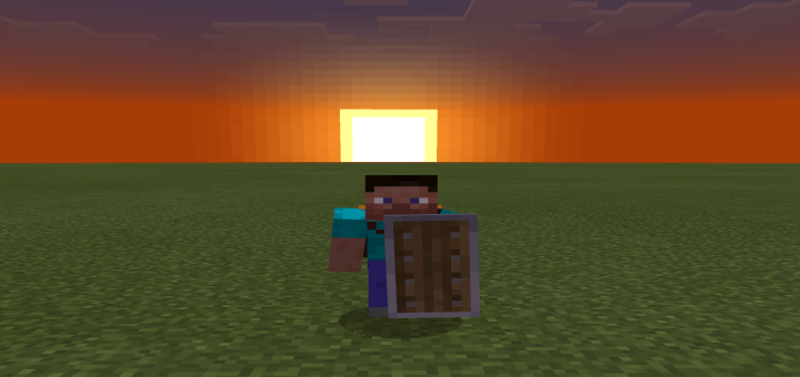 Smaller Shield | Minecraft PE Texture Packs