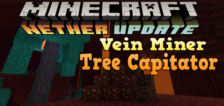 VeinMiner & TreeCapitator Addon | Minecraft PE Mods & Addons