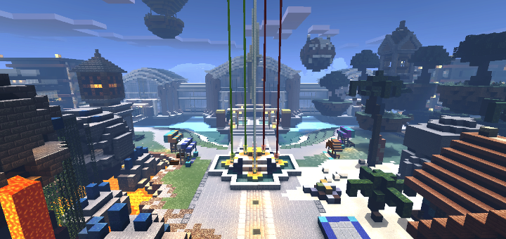 Beacon Town Minecraft Map - Colaboratory