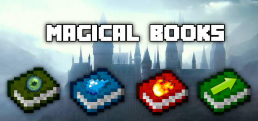 Glowing Magical Books V1