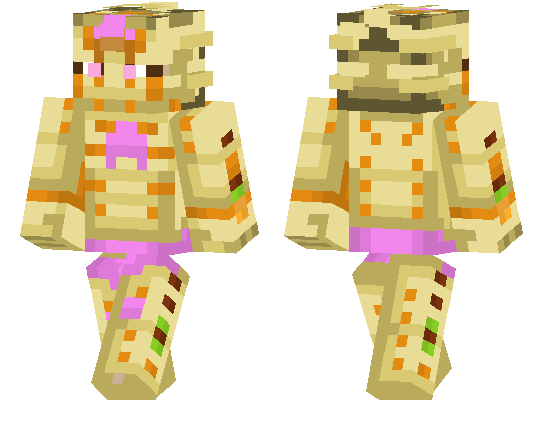 Gold Experience Requiem | Minecraft PE Skins