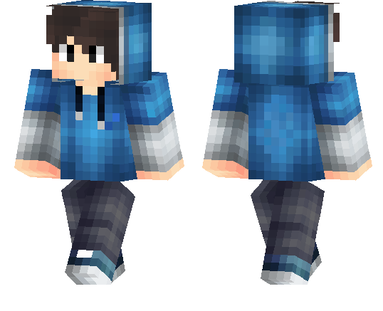 Blue Boy Minecraft Pe Skins