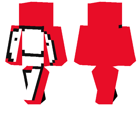 Red  Minecraft PE Skins