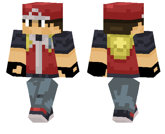 Download Red (Pokemon Trainer) Minecraft Skin for Free