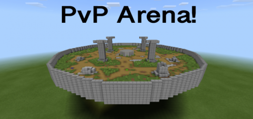 Rocket Royale PvP Arena in Minecraft