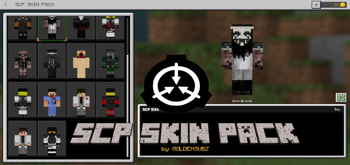 scp d Minecraft Skins