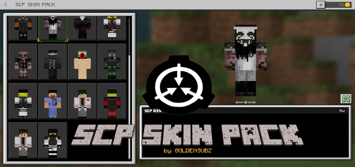 SCP - 055  Minecraft Skin