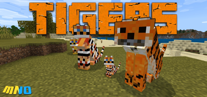 Tiger Addon Minecraft Pe Mods Addons