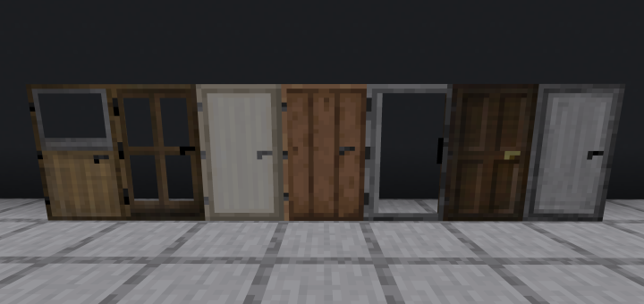 Txy S Better Doors Texture Pack Minecraft Pe Texture Packs