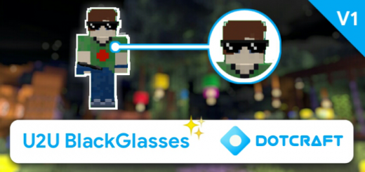 U2U: BlackGlasses - Golden Helmet as Glasses