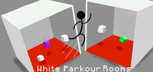 Parkour Map "White Parkour Rooms"