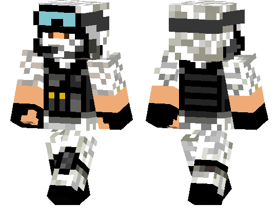 Winter skin minecraft