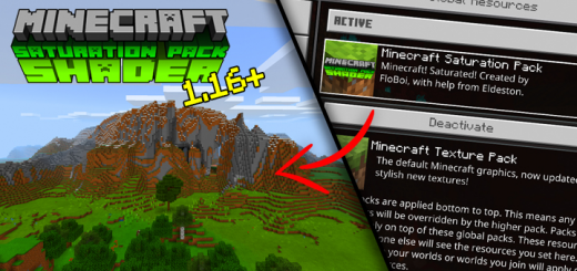 Saturation Pack Shader! v5.1 Hotfix