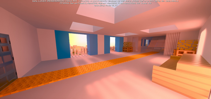 MGE RayTracing Texture Pack for Minecraft PE 1.16 (Win10)