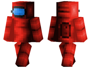 Among Us – Red | Minecraft PE Skins