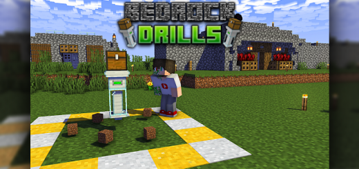 Bedrock Drills V1.0 (Quarry Add-On)
