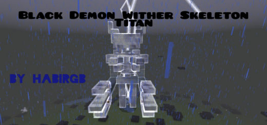 Black Demon Wither Skeleton Titan! (Black Demon WitherZilla Update)