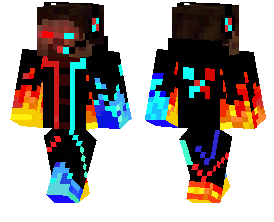 minecraft herobrine skin pack