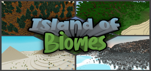 Island of Biomes (Custom Terrain)