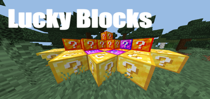 Lucky Block Add-On Mods Minecraft Bedrock