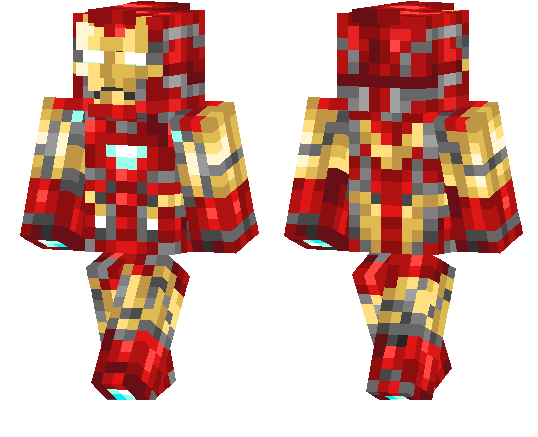 iron man mark 85 skin pack download for minecraft