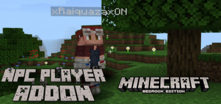 Npc Player Addon | Minecraft PE Mods & Addons