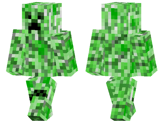 Creeper Minecraft Pe Skins 