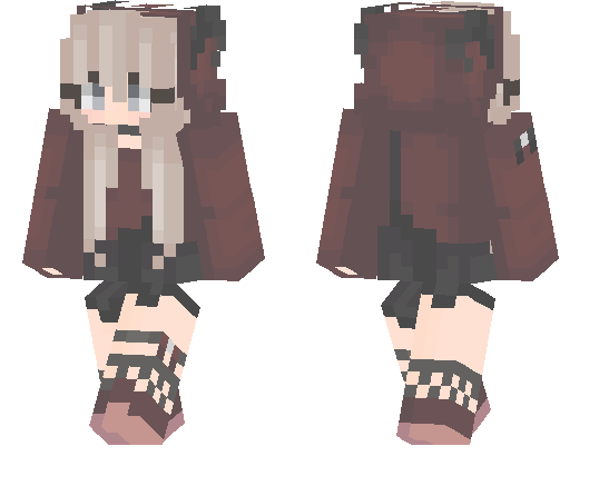 minecraft girl skins cool