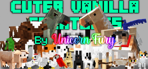 Cuter Vanilla Animals Resource Pack (Added Pandas)