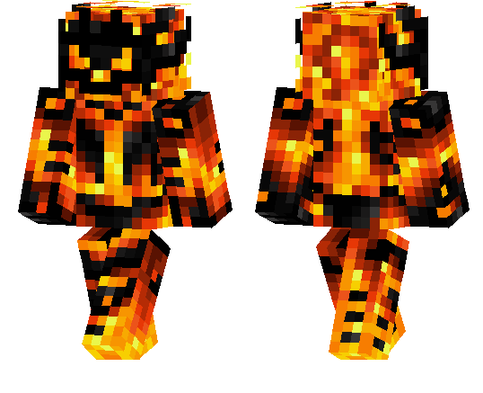 minecraft skin fire boy nova skin
