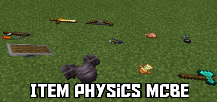 Item Physics V1 1 Minecraft Pe Mods Addons