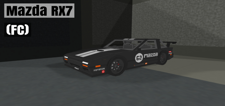 Mazda Rx7 Fc Addon Minecraft Pe Mods Addons