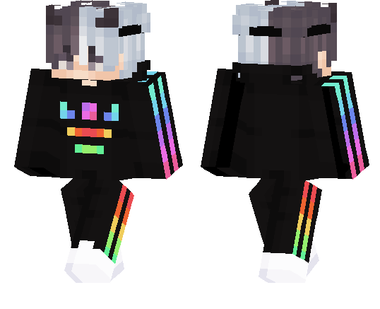 Rainbow Skin | Minecraft PE Skins