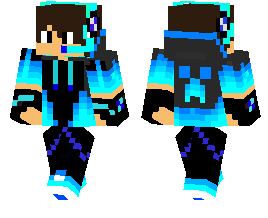 Neon Boy | Minecraft PE Skins