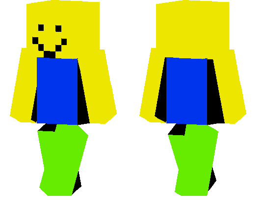 roblox noob Minecraft Skin