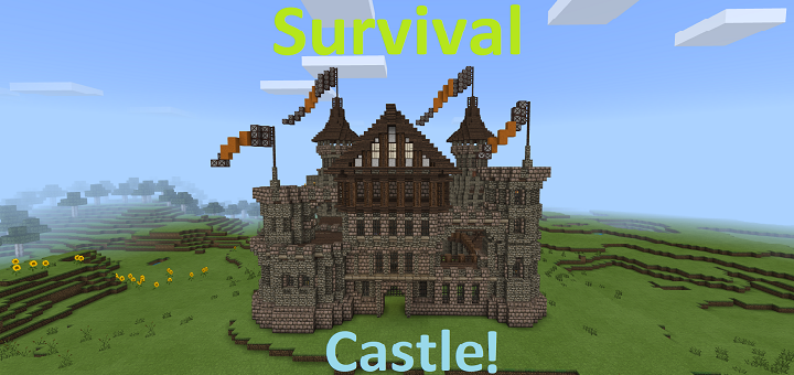 Minecraft Survival Castle Tutorial 