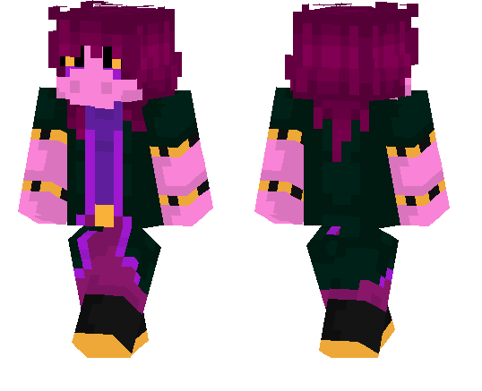 Susie Deltarune Minecraft Pe Skins