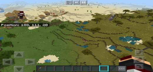Village With Desert Temple At Spawn (Seed)