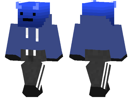 1. Minecraft Skin: Blue Haired Boy - wide 6