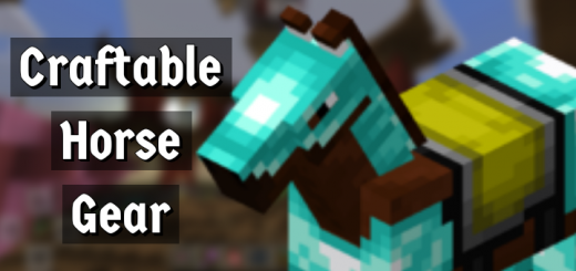 Craftable Horse Gear
