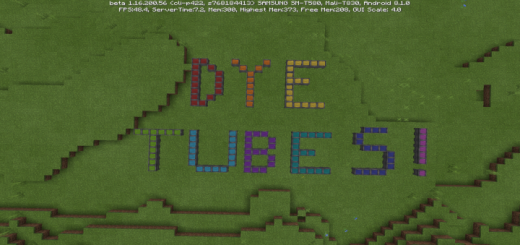 Dye Tubes Texture Pack