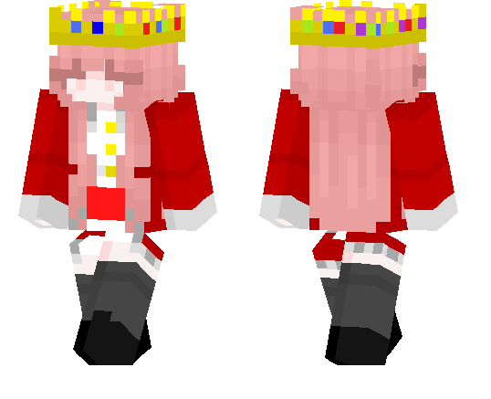 Girl Technoblade  Minecraft PE Skins