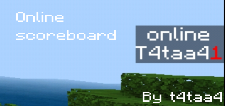 Online Scoreboard Minecraft Pe Mods Addons