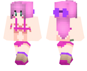 Princess Robot Bubblegum | Minecraft PE Skins