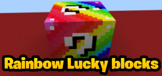 Rainbow Lucky Block Addon