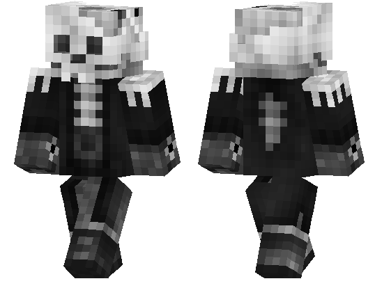 Skeleton From Minecraft Skin