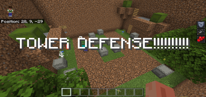 Tower Defense Simulator In Minecraft Minecraft Pe Maps - roblox tds win