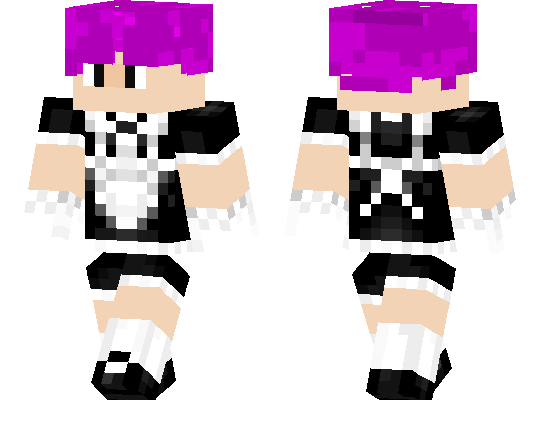 Maid Sapnap  Minecraft PE Skins